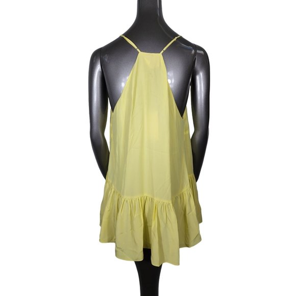 Cinq a Sept NWT Yellow Janet Top Racerback Ruffle Large - Picture 7 of 8